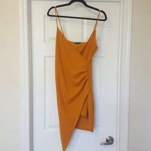 Orange sexy dress